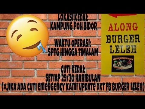Trailer Burger Leleh Western Food Kg Poh Bidor Youtube