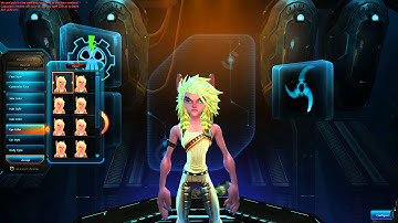 WildStar - Character Creation - Male Aurin Esper