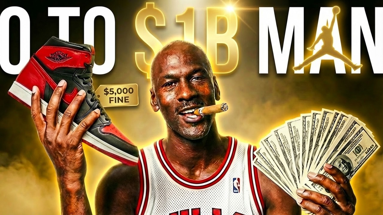 Nike Paid Michael Jordan $500K. They Made Him a BILLIONAIRE. - YouTube