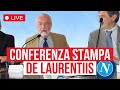 De laurentiis in conferenza stampa live  ritiro ssc napoli dimaro e castel di sangro