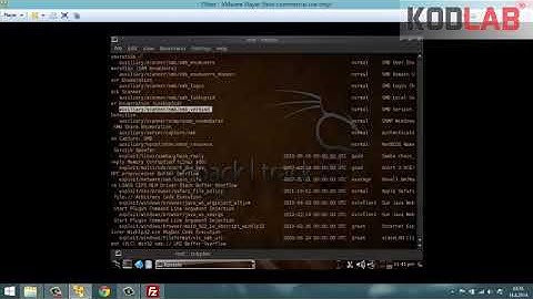 BACKTRACK 5 R3 VE PENETRASYON TESTLERİ Metasploitable Nedir - Kurulumu - NMAP Taranması ve SMB Usern
