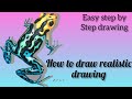 How to draw realistic drawing with oil pestal colours || step by step |