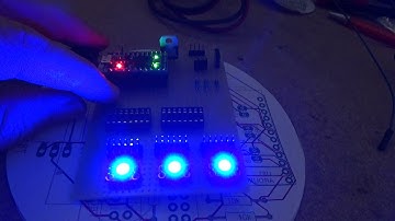 Nixie thermometer - RGB leds