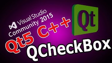 Qt5 C++ Create CheckBox #8