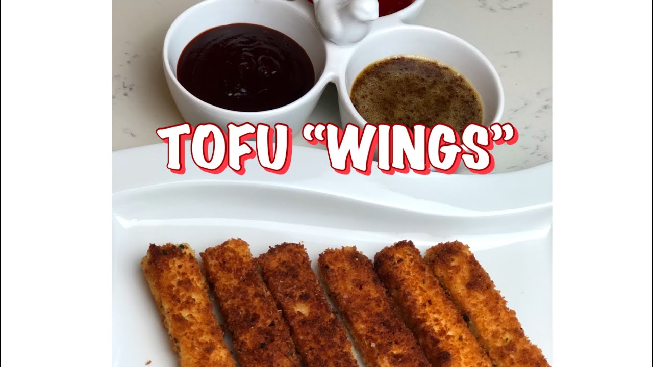 FRIED TOFU HEALTHY ALTERNATIVE TO “WINGS” (VEGETARIAN) YouTube