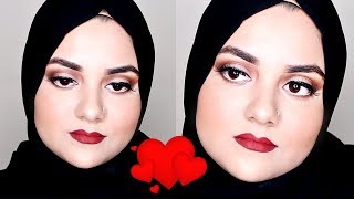 ❤️CLASSIC Matte Valentine's Day Makeup Tutorial ❤️ | Glimmer by Sarita