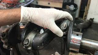 Checking Connecting Rod Fit on 190SL Engine