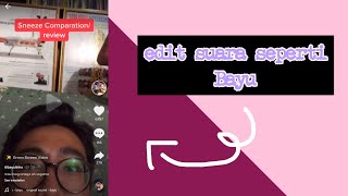 TIKTOK TUTORIAL : mengubah suara menjadi bergetar ala Bayu