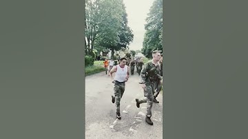 Royal Marines Commando Test 9 mile speed march #military