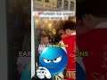 This girl was embarrassed because of a prank🤣😁 #funny #shorts