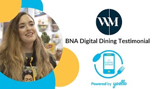 BNA Digital Dining Testimonial – Warrington Market