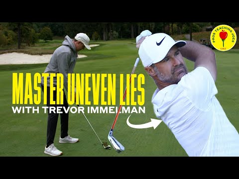 Trevor Immelman's Tips to Tackling a Downhill Lie | Pros Teaching Joes