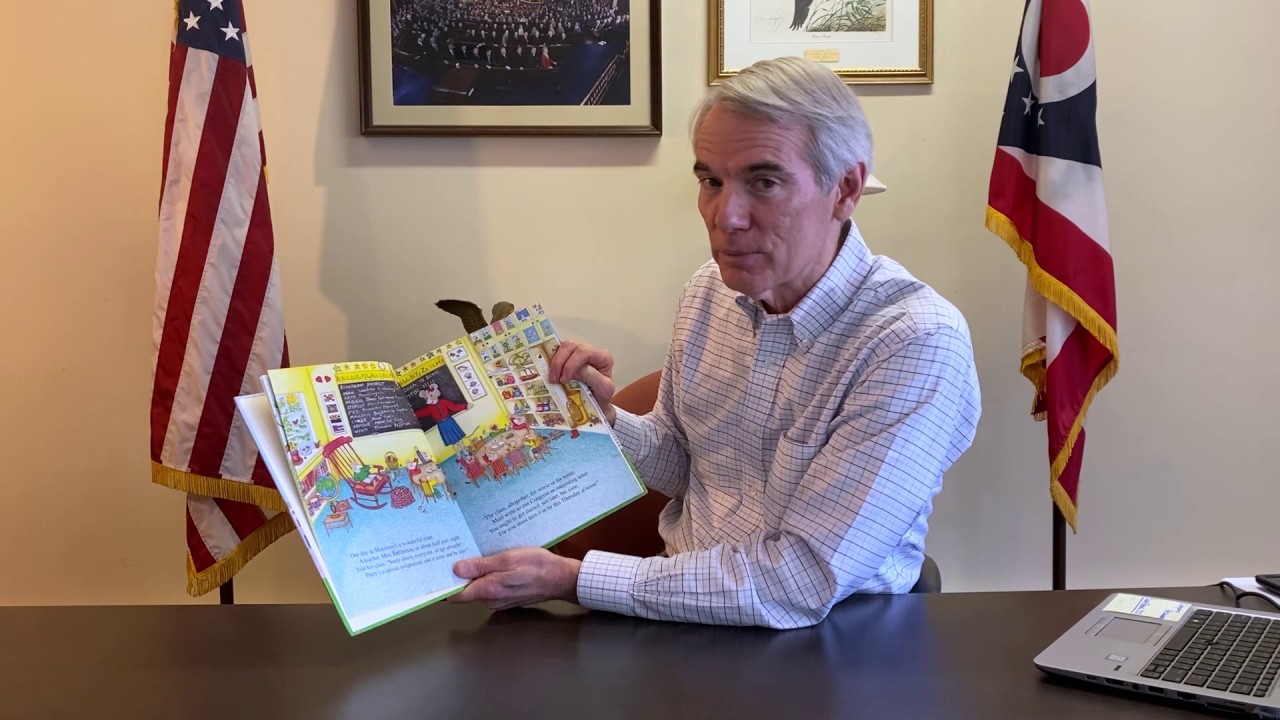 Story Time With Senator Rob Portman House Mouse Senate Mouse By story-time-with-senator-rob-portman-house-mouse-senate-mouse-by