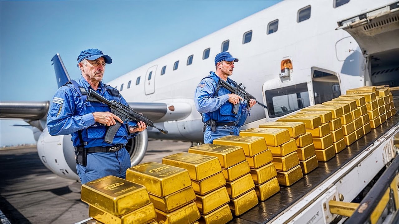 Gold Inside How US Move Gold - Inside Secret Method - YouTube