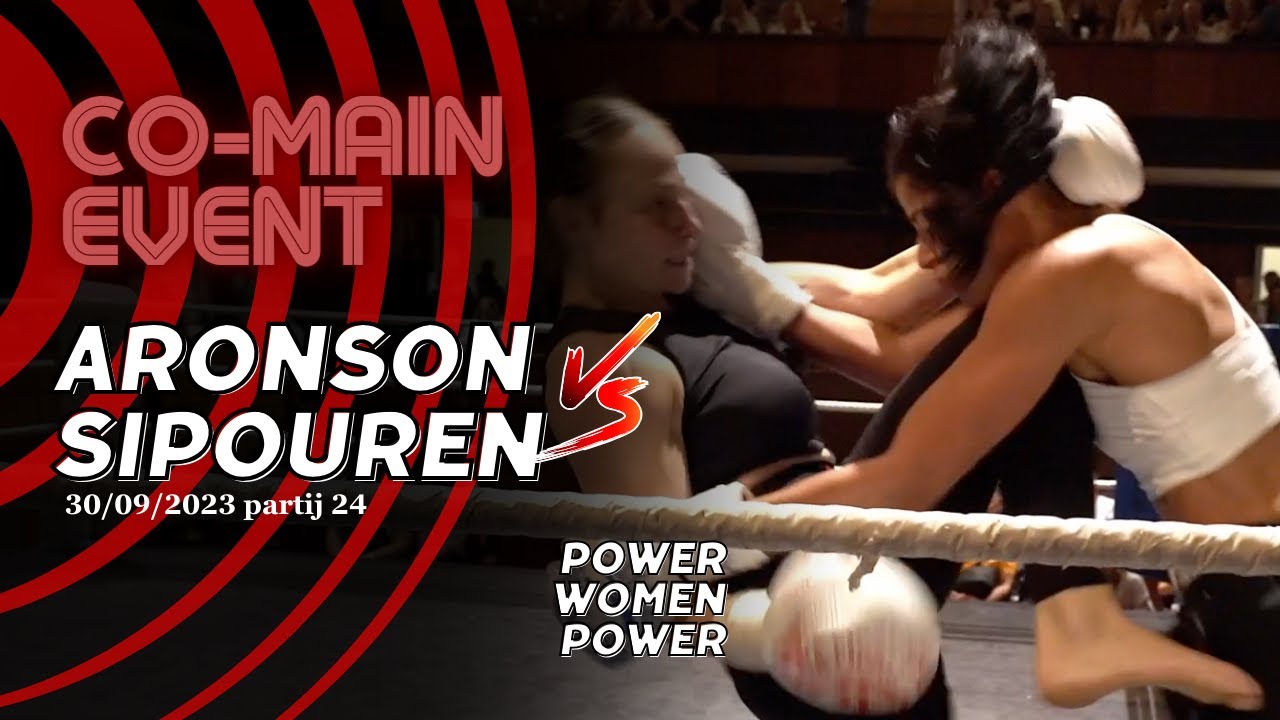 PowerWomen: Aronson tegen Sipouren, 't Zonnehuis Amsterdam 30/09/2023 (partij 24)