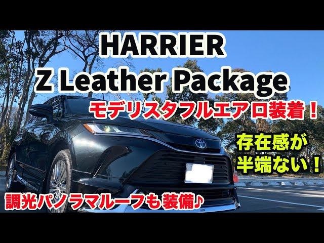 Top grade + full aero!] A thorough check of the Harrier Z Leather