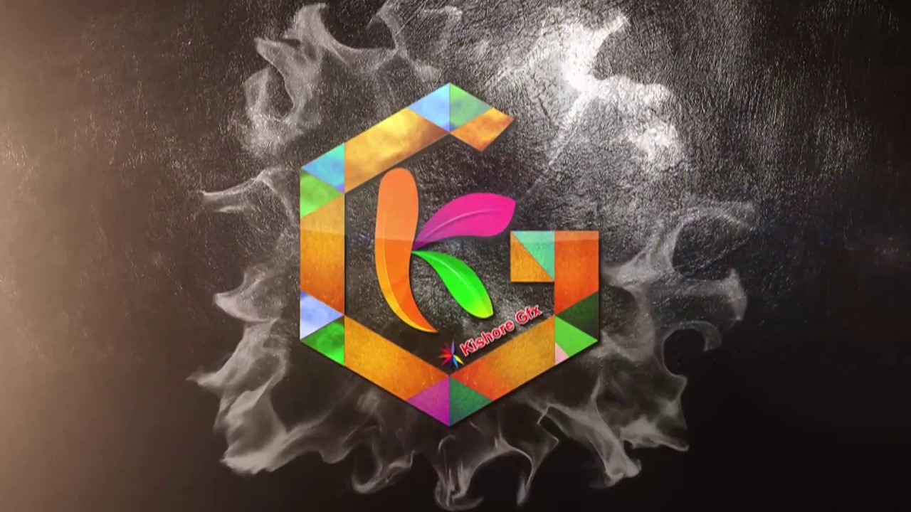 kishore gfx logo animation