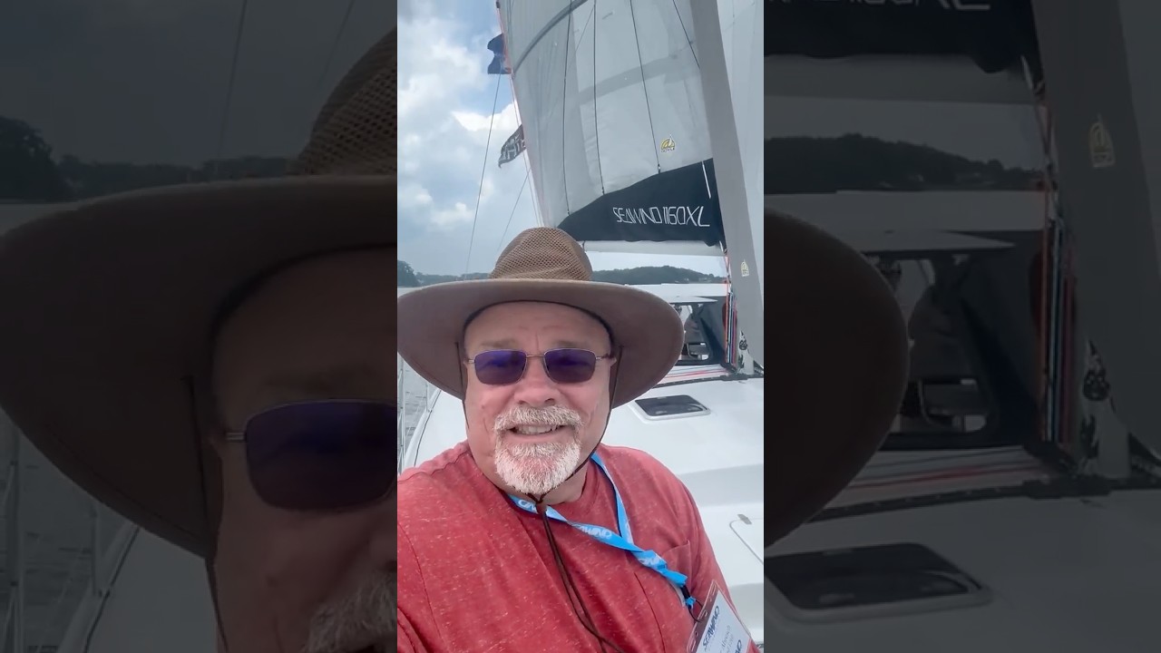 ⁣Seawind 1160XL Demo Sail