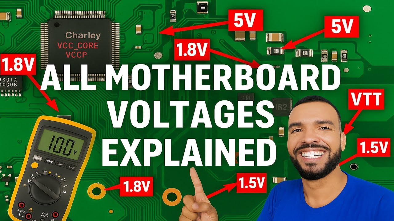 Voltage MAP of a Motherboard - Shocking Truth Inside | Laptop Repair