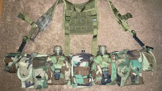 My M81 Woodland LBE overview