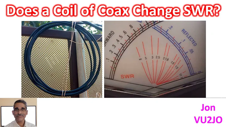 Does a Coil of Coax Change SWR?