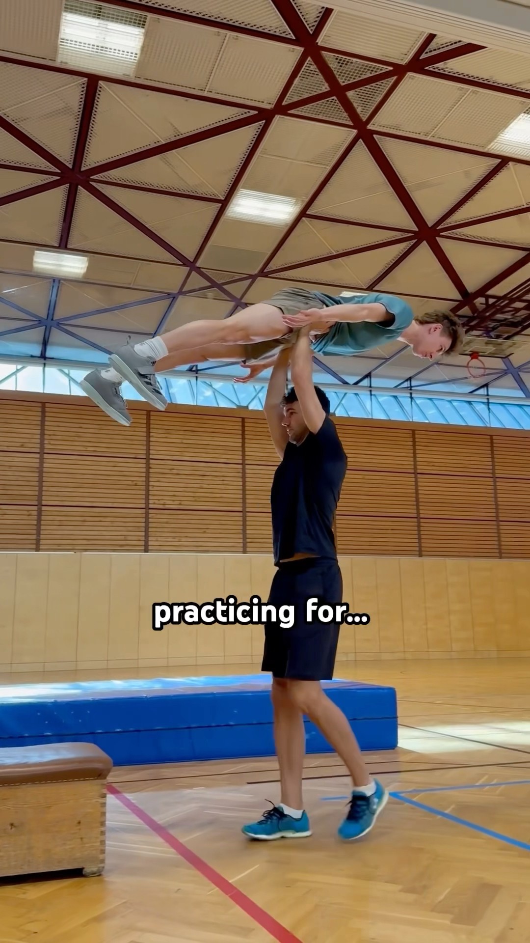 What Is He Training For?! ?