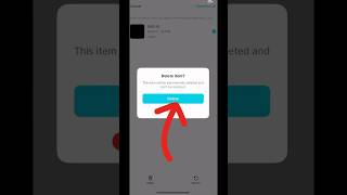 How to DELETE capcut TRASH! #shorts #capcut #capcuttutorial