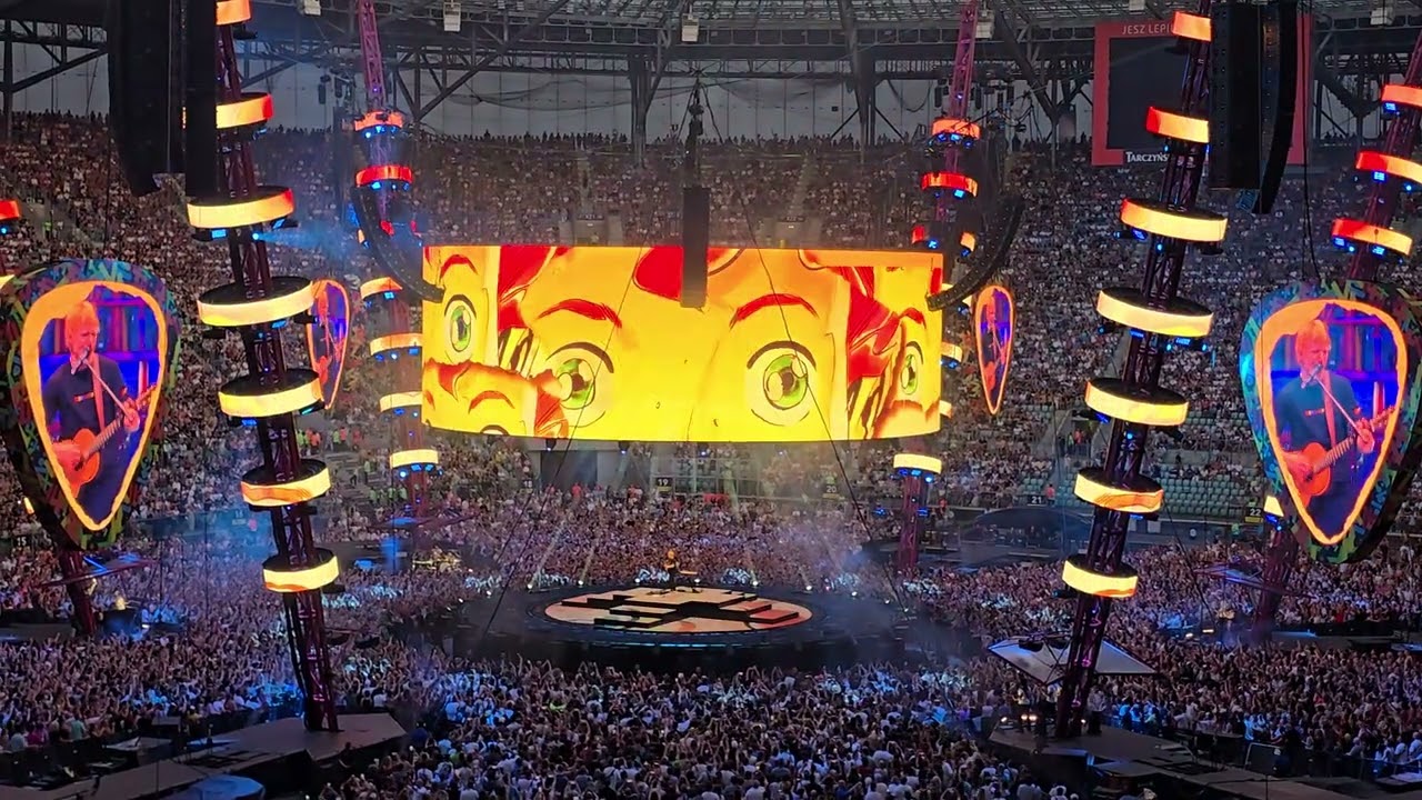 Ed Sheeran, European Tour 2025(15 August 2025) in Wrocław, Poland 🇵🇱 