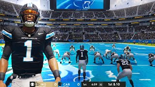 I Modded the Carolina Panthers (Uniforms, Stadium, Field) New Franchise Rebuilding Carolina Madden22
