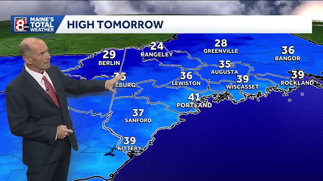 Mild temperatures through midweek - YouTube