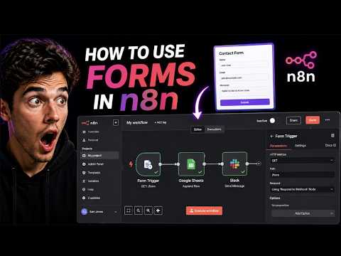 How To Use Forms In n8n: Build Interactive Workflows & Custom UIs (2026!)