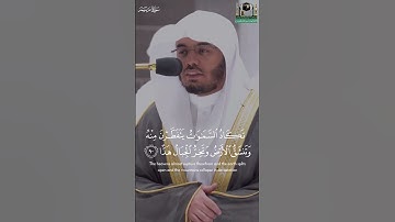 وَقَالُوا اتَّخَذَ الرَّحْمَنُ وَلَدًا - القارئ ياسر الدوسري