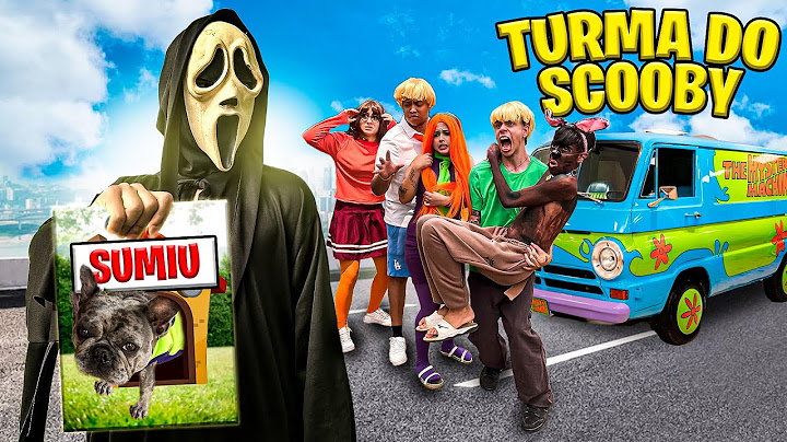 VIRAMOS A TURMA DO SCOOBY-DOO POR 24 HORAS!