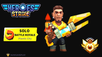 Heroes Strike - Gameplay Walkthrough Part 17 - Solo Battle Royale (iOS, Android)