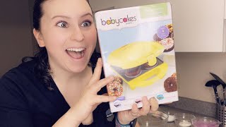 Babycakes Mini Donut Maker! Test & Review! Best Late Night Random Amazon Purchase EVER!