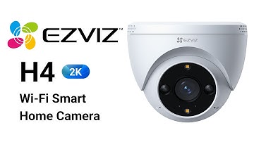 Ezviz Smart Home Camera H4 (CS-H4-R201-1H3WKFL) #Ezviz #H4 #Hikvision #Boxinfo #boxinfo
