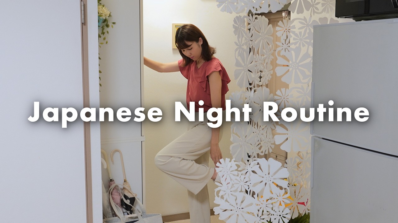Japanese Night Routine 🇯🇵 How I Spend Hot Summer Nights in Japan | 6pm–12am