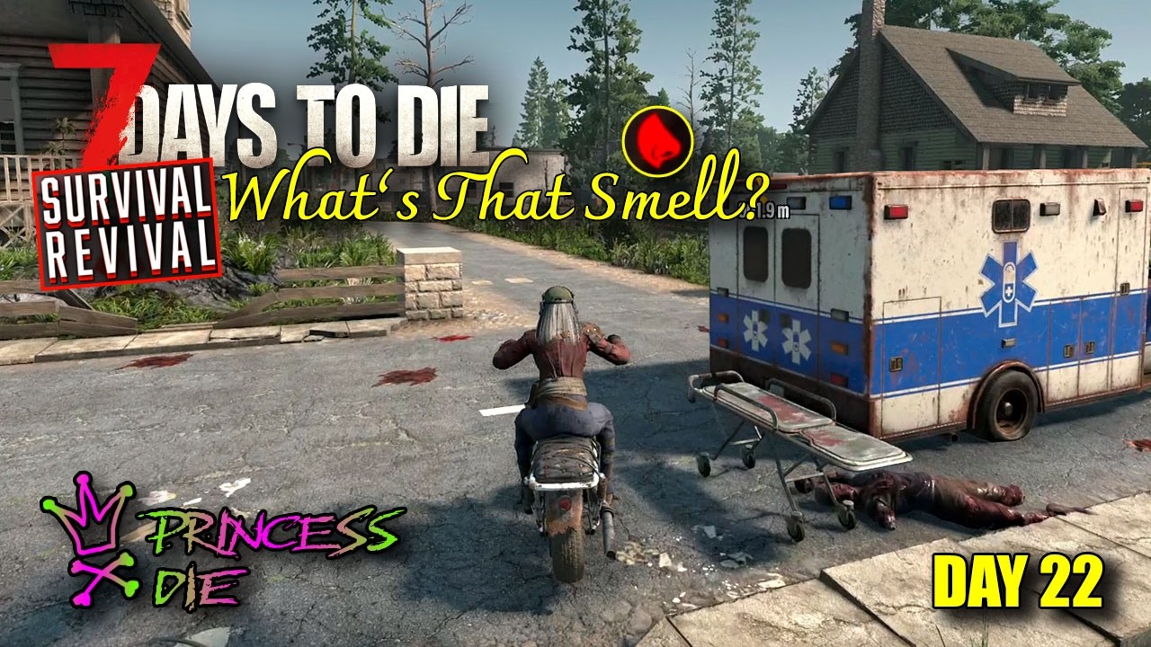 7 Days To Die 2.5 - Survival Revival - What's That Smell? Day 22 - YouTube