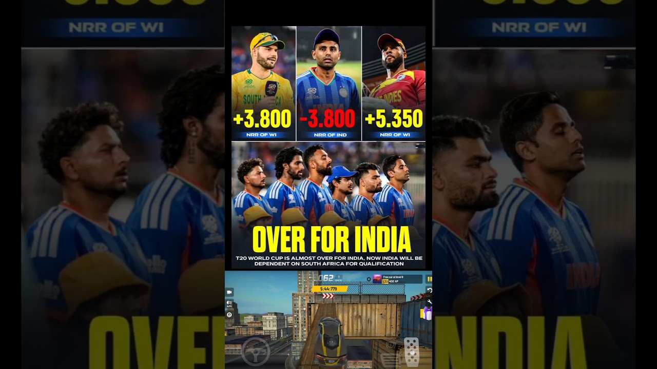 🚨TEAM INDIA SEMI-FINAL QUALIFICATION IS IN TROUBLE🚨