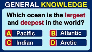 50 General Knowledge Questions.