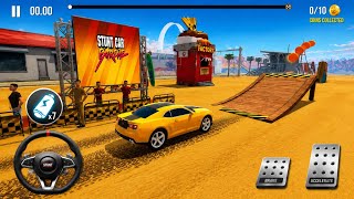 🔥 INSANE STUNT CAR EXTREME! Mega Ramp Racing Challenge 🚗💨 screenshot 5