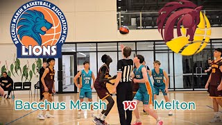 🏀 VJBL U16 Boys Basketball: Bacchus Marsh vs Melton 🏀