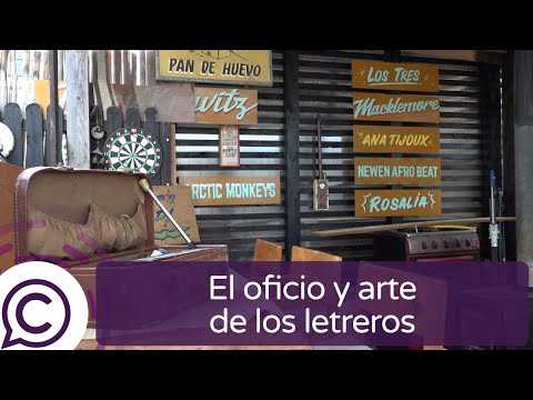 El oficio y arte de los letreros, entrevista a Gustavo Borges