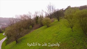 سورة ابراهيم ايه 12 - إسلام صبحي