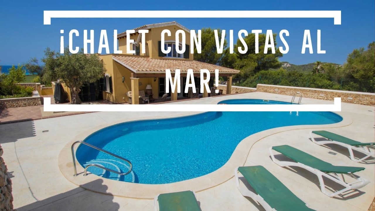 🔝ESPECTACULAR CHALET🔝en Torre Solí, SON BOU ☀️[MENORCA] Ref.27197