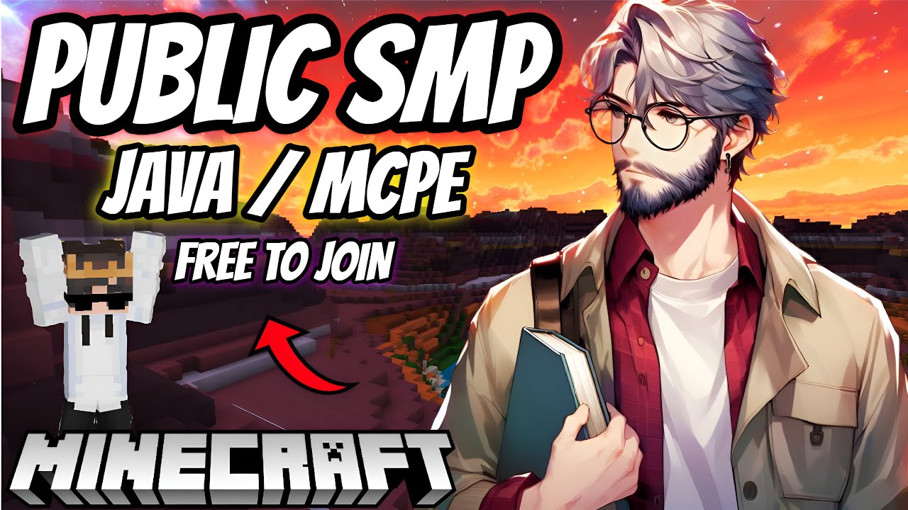 🔴MINECRAFT PUBLIC SMP | CRACKED SMP JAVA / MCPE 24/7 LIVE SERVER #live ...