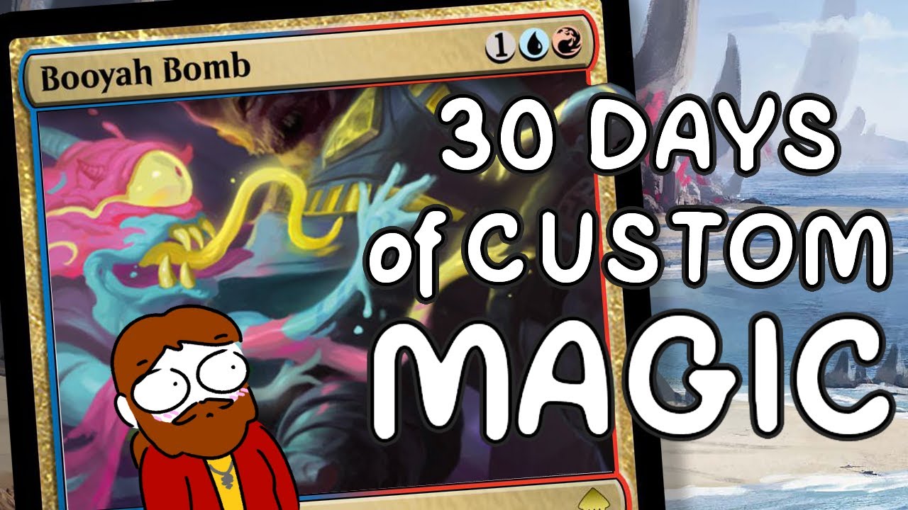 Designing Custom Magic Cards Every Day for a Month!
