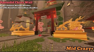 Roblox Flood Escape 2 Highlight Map: Splendid China Wall (Mid Crazy+)