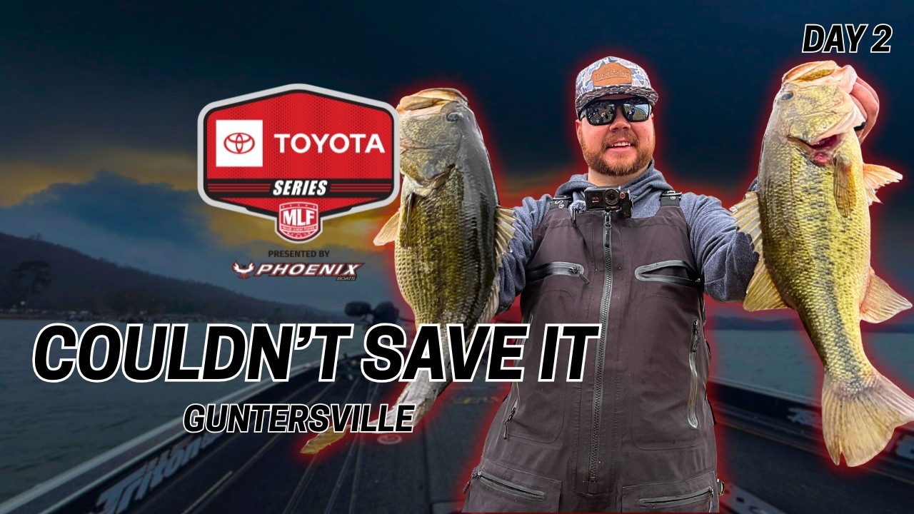 Even Fishing With A PRO Couldn't Save Me...Toyota Series, Guntersville [Day 2]