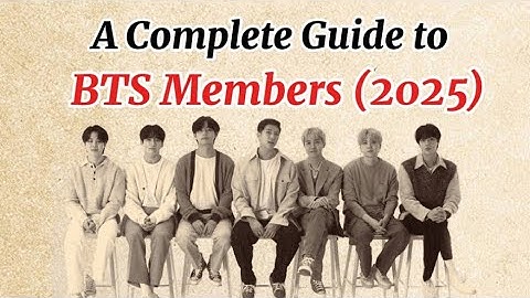 A Complete Guide to BTS Members: The Real Journey of RM, Jin, Suga, J-Hope, Jimin, V & Jungkook.| 